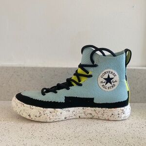 CONVERSE CHUCK TAYLOR ALL STAR CTAS CRATER HI HIGH SOFT ALOE SZ
